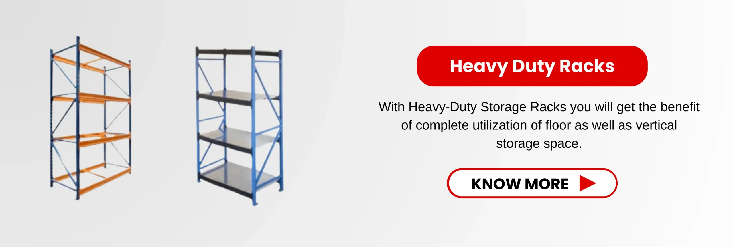 Heavy Duty Racks Home Banner